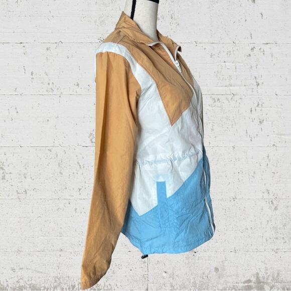 NWT Women's Urban Outfitters Austen Colorblock Windbreaker Jacket Size XS - Picture 5 of 14